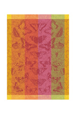 Garnier-Thiebaut Beaux Papillons Flamboyant Kitchen Towel