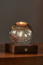 Amber Crystal Light Solar System