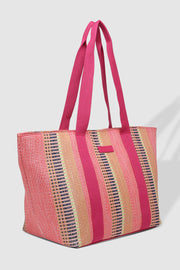 Louenhide Bondi Beach Bag Pink Navy