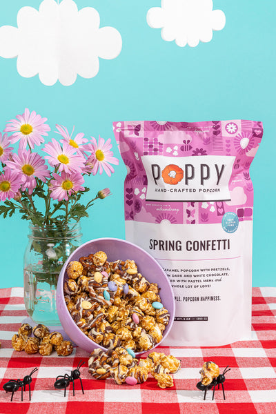 Poppy Hand-Crafted Popcorn Spring Confetti