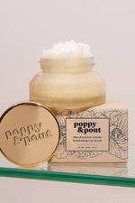 Poppy & Pout Lip Scrub Marshmallow Creme