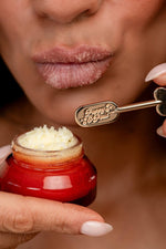 Poppy & Pout Daisy Lip Care Spatula Gold