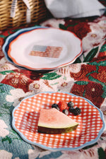 Rifle Paper Co. Americana Melamine Dessert Plates Assorted