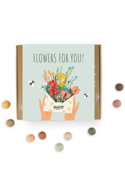 Buzzy Seeds Blossombs Medium Box - Flowers For You