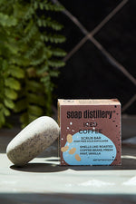 Soap Distillery Iced Coffee Body Scrub Bar