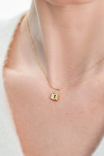 Spartina Splash Collection Padlock Necklace 16"