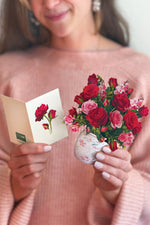 FreshCut Paper Mini Blooming Roses