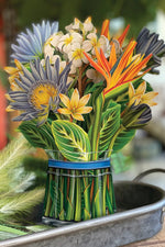 FreshCut Paper Tropical Bloom Bouquet