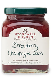 Stonewall Kitchen Strawberry Champagne Jam 11.5 oz