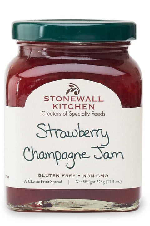 Stonewall Kitchen Strawberry Champagne Jam 11.5 oz