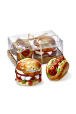 Burger and Hot Dog Salt and Pepper Shaker Set
