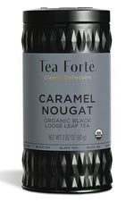 Tea Forte Loose Leaf Tea Canister Caramel Nougat