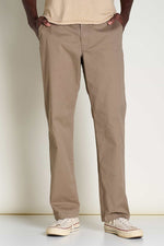 Toad & Co Men's Mission Ridge Pant 36"x 32" Dark Chino