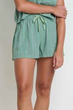 Toad & Co Women's Taj Hemp Pull-On Short Extra Small Sagebrush Dobby