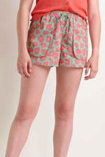 Toad & Co Women's Boundless Pull-On Short Extra Small Sagebrush Zinnia Print