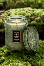 Voluspa Temple Moss Small Jar Candle