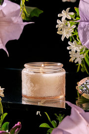 Voluspa Jasmine Midnight Blooms Petite Jar Candle