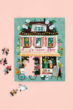 Werkshoppe Puzzle Snax Daisy's Flower Shop 100 Pieces