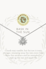 Spartina Sea La Vie Bask In The Sun Sun Necklace Silver