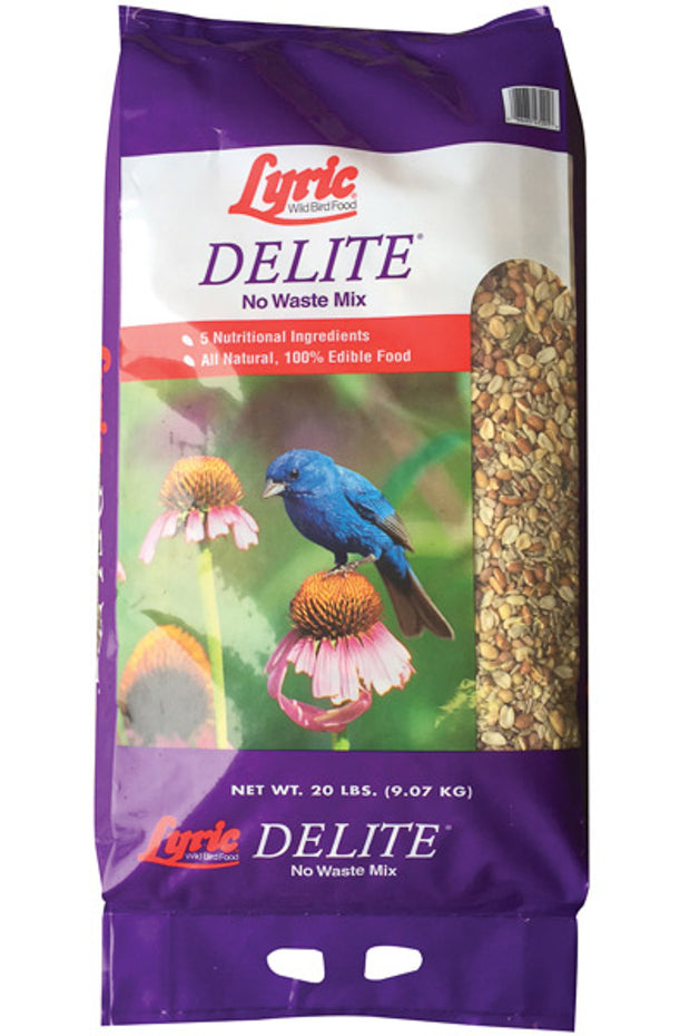 Lyric Delite No-Waste Mix Bird Seed 20 lb