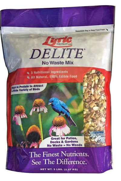 Lyric Delite No-Waste Mix Bird Seed 5 lb