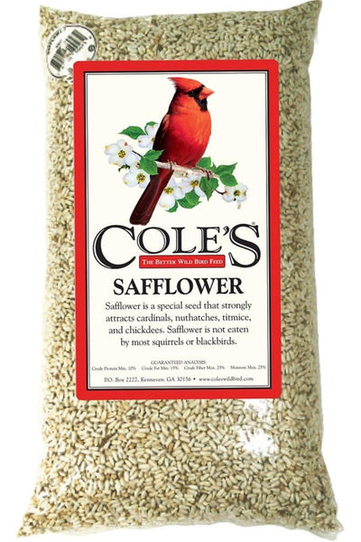 Cole's Safflower Bird Seed 20 lb