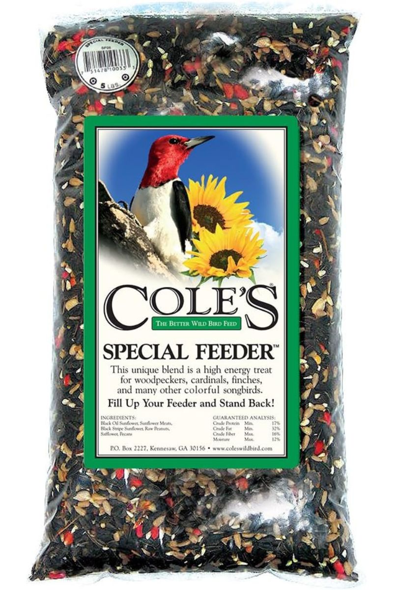 bird seed for garden birds Cole's SF10 Special Feeder Bird Seed, 10-Pound
