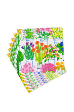 Caspari Flower Market Cocktail Napkins