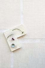 Chilewich Origami Placemat Rectangle 14"x19" Pearl