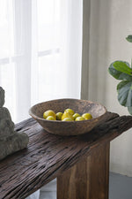 Antique Wooden Bowl Medium