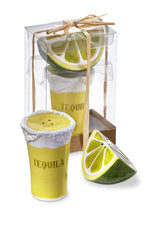 Tequila Shot & Lime Salt and Pepper Shaker Set