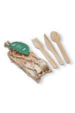 CUTLERY SET ECO WOODEN SET/36