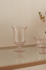 Vesna Footed Vase 4.5"X 7" Pink