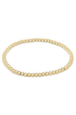 enewton Classic Gold 3mm Bead Bracelet