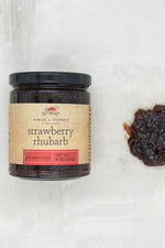 Finch + Fennel Strawberry Rhubarb Preserves