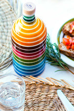 Muraglia Extra Virgin Olive Oil Ceramic Rainbow 17 oz