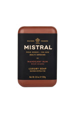 Mistral Bar Soap Mahogany Rum 250g