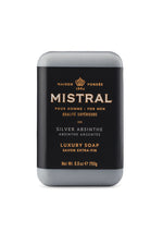 Mistral Bar Soap Silver Absinthe 250g