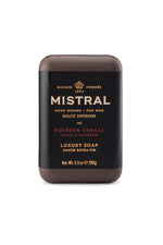 Mistral Bar Soap Bourbon Vanilla 250g