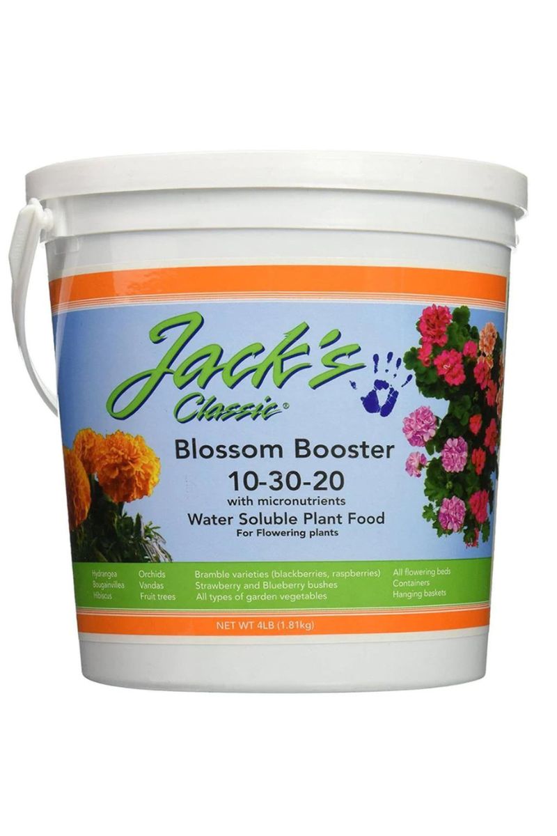 jack's house plant fertilizer Jack's Classic Blossom Booster 10-30-20 Fertilizer 4 lb – Chalet