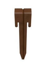 Metal Landscape Edging Stakes 10.5" Bronze