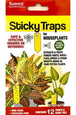 Summit Sticky Traps for Houseplants 48 Count