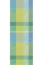 Garnier-Thiebaut Mille Rainures Runner 22"x61" Atoll