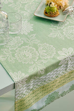 Garnier-Thiebaut Mille Lace Runner 22"x61" Amande