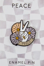 Peace Enamel Pin
