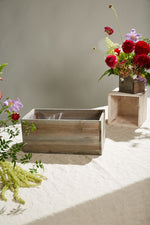 Woodland Planter 13.5"x7"x 6" Natural