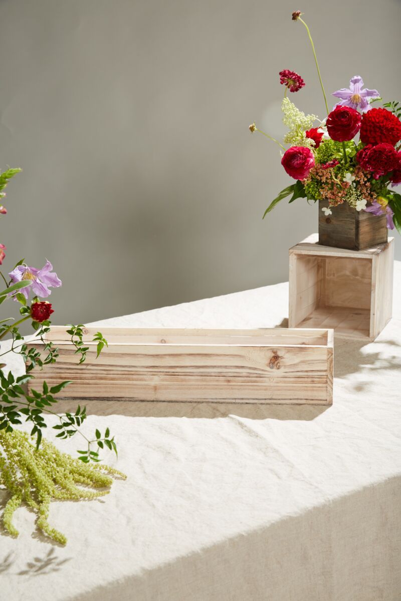 white planter box indoor Woodland Planter White 20"x 4"x 4" Whitewash – Chalet