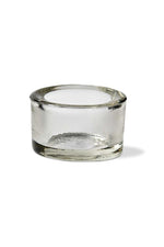 Chunky Tealight Holder Clear