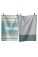 DISHTOWL WATERSIDE STRIPE ST/2