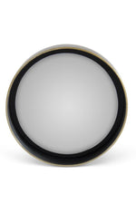 MIRROR WALL 8" BK W/GO TRIM